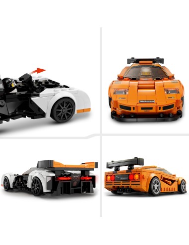 Lego speed champions 76918 McLaren Solus GT and McLaren F1 LM LEG6426028 Lego | Futurartshop.com