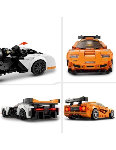Lego speed champions 76918 McLaren Solus GT and McLaren F1 LM LEG6426028 Lego | Futurartshop.com