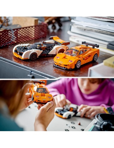 Lego speed champions 76918 McLaren Solus GT and McLaren F1 LM LEG6426028 Lego | Futurartshop.com