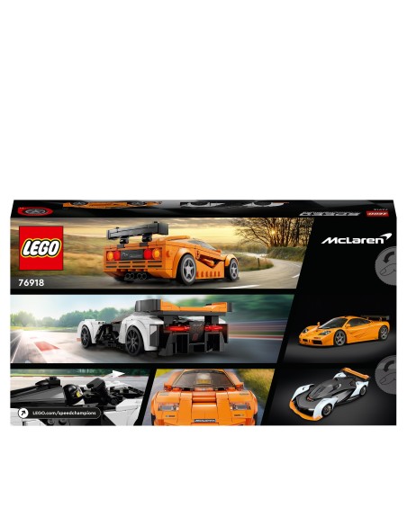 Lego speed champions 76918 McLaren Solus GT and McLaren F1 LM LEG6426028 Lego | Futurartshop.com