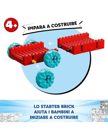 Lego marvel 10791 quartier generale mobile del team spidey LEG6427558 Lego | Futurartshop.com