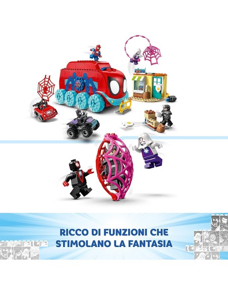 Lego marvel 10791 quartier generale mobile del team spidey LEG6427558 Lego | Futurartshop.com