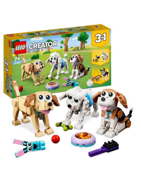 Lego creator 31137 Adorable doggies LEG6425614 Lego | Futurartshop.com