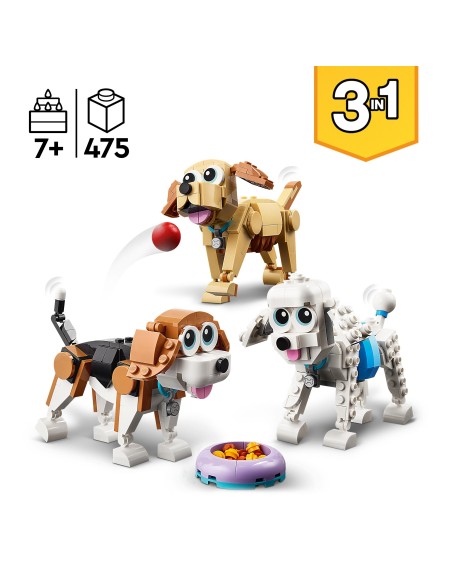 Lego creator 31137 Adorabili cagnolini LEG6425614 Lego | Futurartshop.com