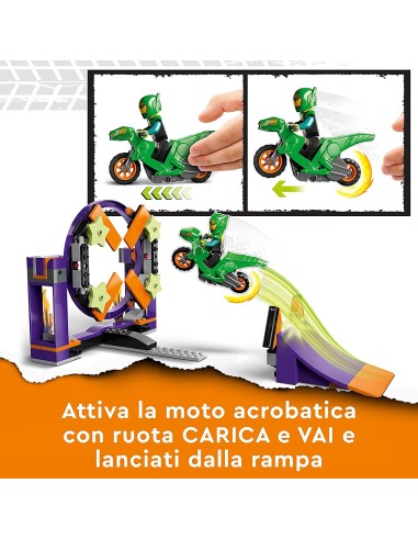 Lego city 60359 sfida acrobatica schiacciata sulla rampa LEG6425794 Lego | Futurartshop.com