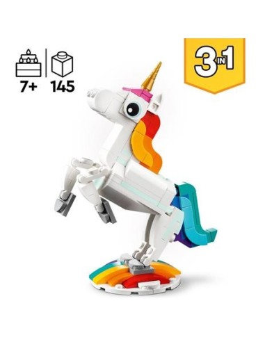 Lego creator 31140 unicorno magico LEG6425620 Lego | Futurartshop.com