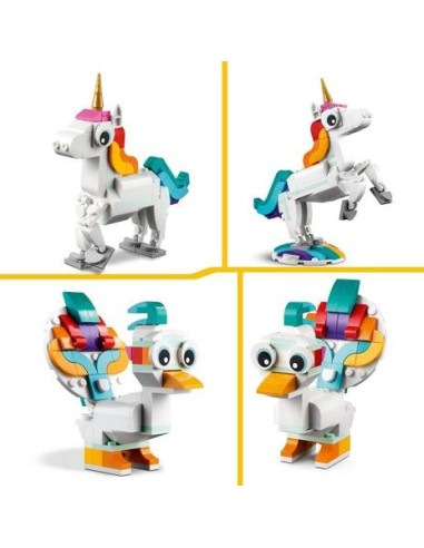 Lego creator 31140 magic unicorn LEG6425620 Lego | Futurartshop.com