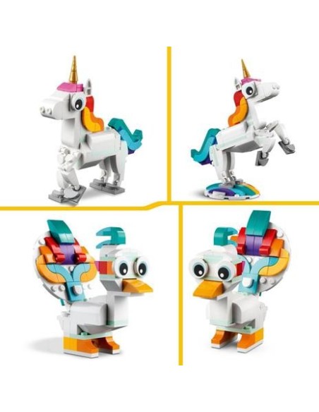 Lego creator 31140 magic unicorn LEG6425620 Lego | Futurartshop.com