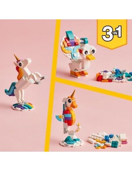 Lego creator 31140 unicorno magico LEG6425620 Lego | Futurartshop.com