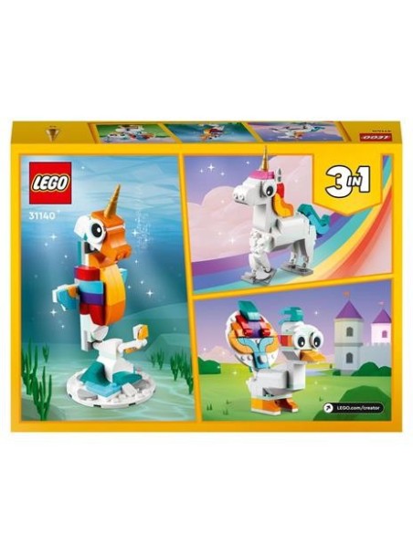 Lego creator 31140 magic unicorn LEG6425620 Lego | Futurartshop.com