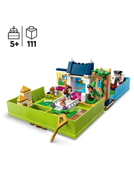 Lego disney 43220 l'avventura del libro delle fiabe di Peter Pan e Wendy LEG6427580 Lego | Futurartshop.com