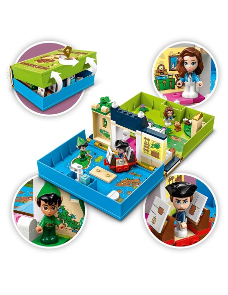 Lego disney 43220 l'avventura del libro delle fiabe di Peter Pan e Wendy LEG6427580 Lego | Futurartshop.com