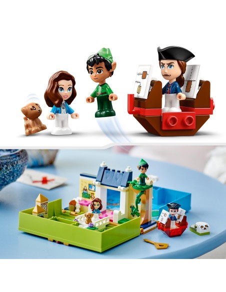 Lego disney 43220 l'avventura del libro delle fiabe di Peter Pan e Wendy LEG6427580 Lego | Futurartshop.com