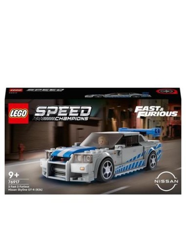 Lego speed champions 76917 2 Fast 2 Furious Nissan Skyline GT-R LEG6426026 Lego | Futurartshop.com