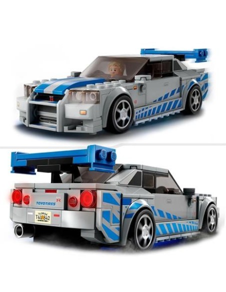 Lego speed champions 76917 2 Fast 2 Furious Nissan Skyline GT-R LEG6426026 Lego | Futurartshop.com
