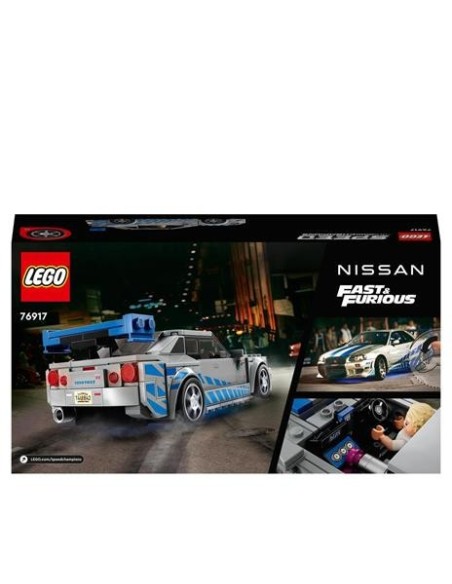 Lego speed champions 76917 2 Fast 2 Furious Nissan Skyline GT-R LEG6426026 Lego | Futurartshop.com