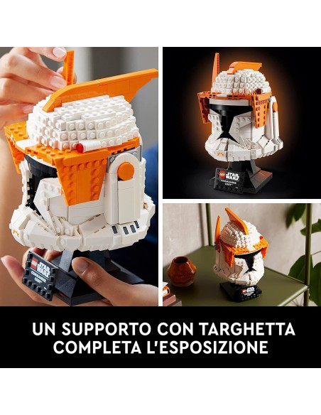 Lego star wars 75350 casco del comandante clone Cody LEG6427687 Lego | Futurartshop.com
