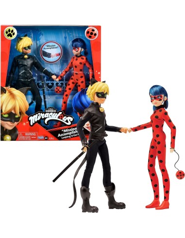 Miraculous character Lad Lad Bug and Cat noir PMSP50365 Playmates toys | Futurartshop.com