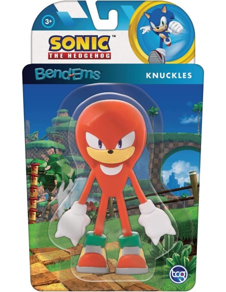 Sonic personaggio knuckles bendems ROC21738822 Rocco Giocattoli | Futurartshop.com