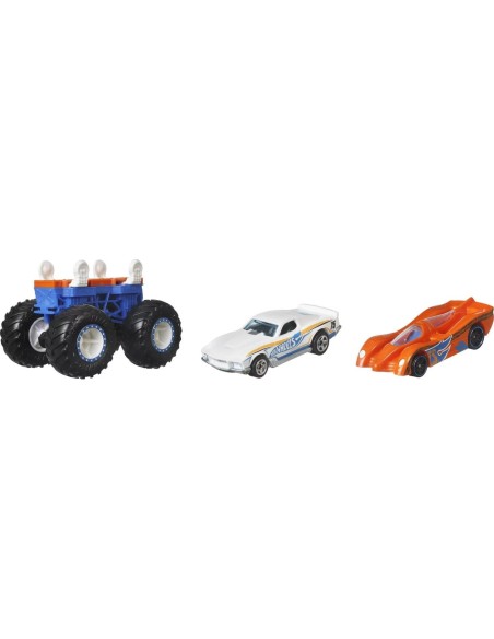 Hot wheels veicolo monster trucks crea mostri blu e arancio HODGWW13/GWW20 Mattel | Futurartshop.com