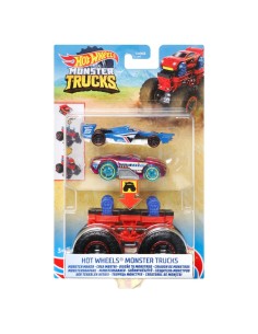 Hot Wheels veicolo Monster trucks crea mostri arancio e nero HODGWW13/HDV01 Mattel | Futurartshop.com