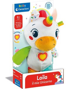 Laila il mio unicorno peluche CLE17772 Clementoni | Futurartshop.com 2