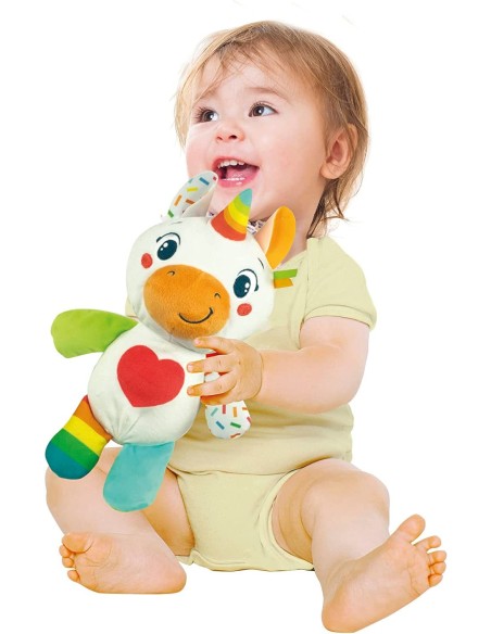 Laila il mio unicorno peluche CLE17772 Clementoni | Futurartshop.com