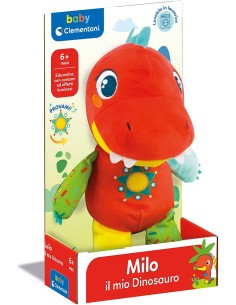 Milo il mio dinosauro peluche CLE17773 Clementoni | Futurartshop.com