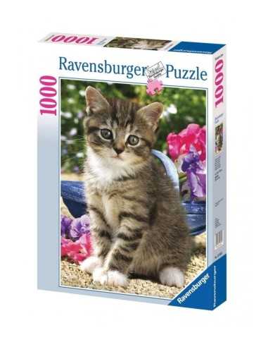 Cat in the garden Puzzle 121751 Ravensburger | Futurartshop.com