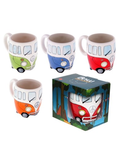 Camper van cup 4 colors PUCCV23 Futurart | Futurartshop.com