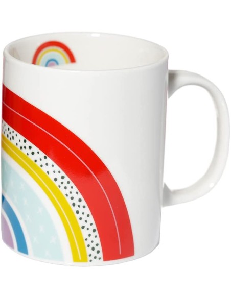Porcelain Rainbow Mug PUCMUG378 Futurart | Futurartshop.com