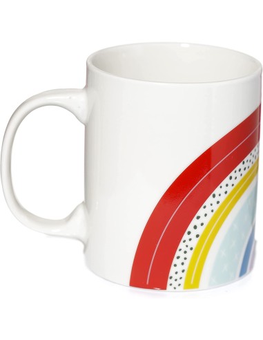 Porcelain Rainbow Mug PUCMUG378 Futurart | Futurartshop.com