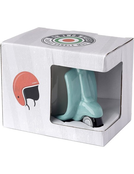 Cup with handle shaped Scooter retro PUCSMG118 Futurart | Futurartshop.com