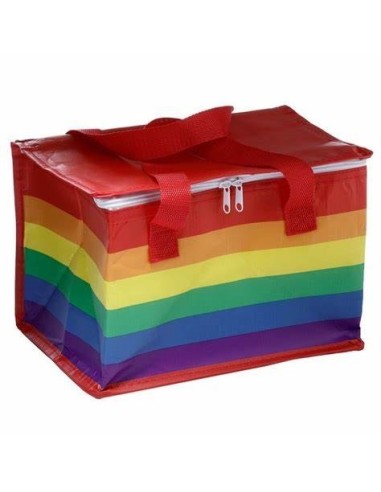 Rainbow cooler bag in RPET PUCCOOLB96 Futurart | Futurartshop.com