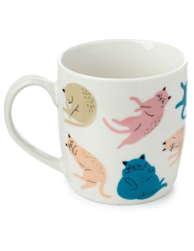 Tazza vita da gatto in porcellana PUCMUG394 Futurart | Futurartshop.com