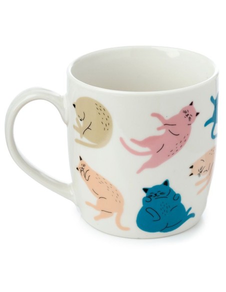 Tazza vita da gatto in porcellana PUCMUG394 Futurart | Futurartshop.com