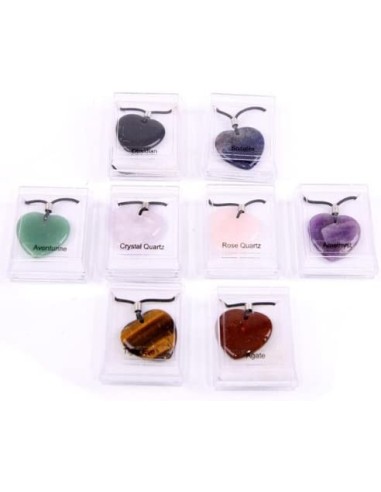 Ciondolo con pietra curativa PUCMIN01 Futurart | Futurartshop.com