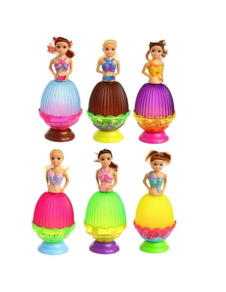 Flip Flip reversible cupcake doll and princesses various patterns PUCTY775 Futurart | Futurartshop.com