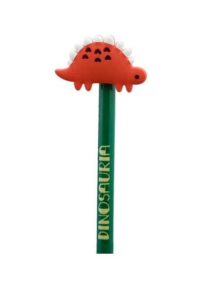 Matita con copri matita dinosauri in PVC PUCSTA277 Futurart | Futurartshop.com