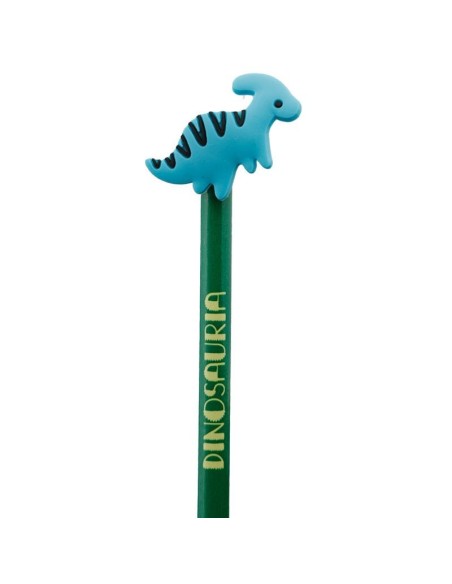 Matita con copri matita dinosauri in PVC PUCSTA277 Futurart | Futurartshop.com