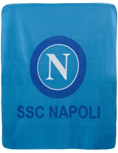Plaid SSC Napoli in pile DEGLX806 Futurart | Futurartshop.com