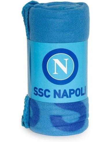 Plaid SSC Napoli in pile DEGLX806 Futurart | Futurartshop.com