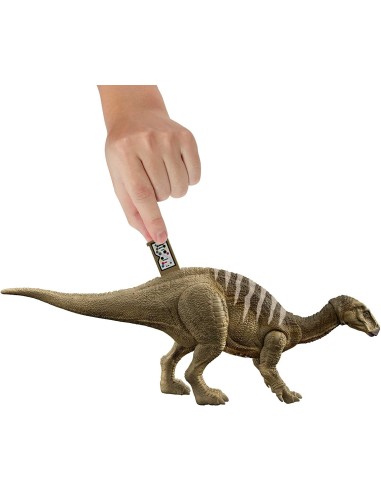 Jurassic World dinosauro iguanodon attacco ruggente OLDHDX17/HDX41 Mattel | Futurartshop.com