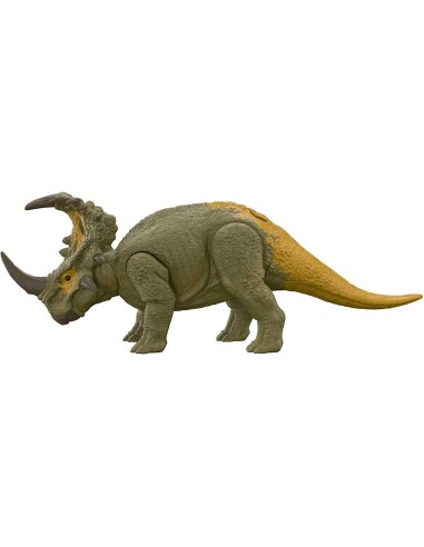 Jurassic World dinosauro sinoceratops attacco ruggente OLDHDX17/HDX43 Mattel | Futurartshop.com