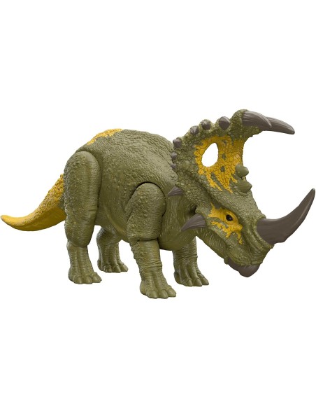 Jurassic World dinosauro sinoceratops attacco ruggente OLDHDX17/HDX43 Mattel | Futurartshop.com
