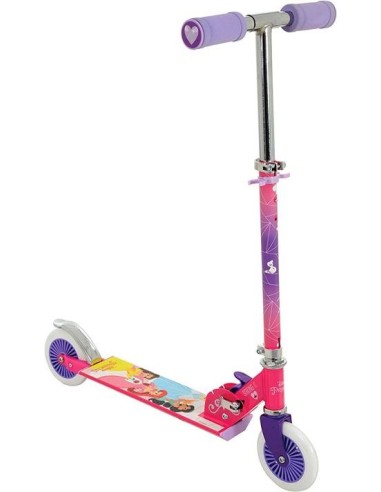 Monopattino 2 ruote Disney principesse pieghevole ALBM004470 Futurart | Futurartshop.com