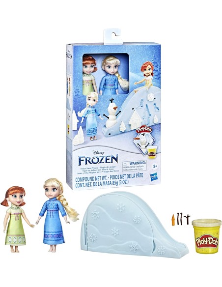 Play-doh Disney Frozen pasta da modellare sister snow magic PMSF3253/F3525 Hasbro | Futurartshop.com