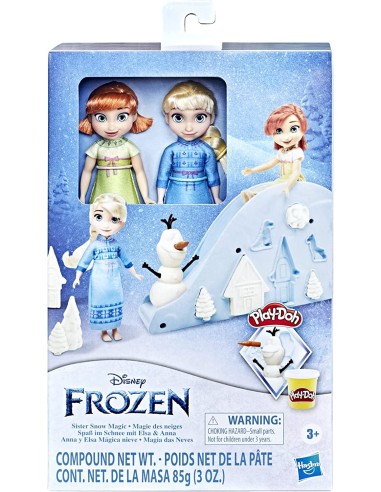 Pla Dis-doh disne Fr Frozen modeling paste sister sno magic PMSF3253/F3525 Hasbro | Futurartshop.com