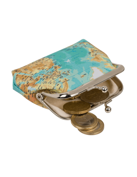 Coin Purse globe 2 models OTB230111 Out of The Blue | Futurartshop.com