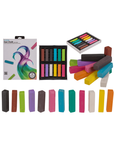 set 12 hair chalks OTB36/2088 Out of The Blue | Futurartshop.com